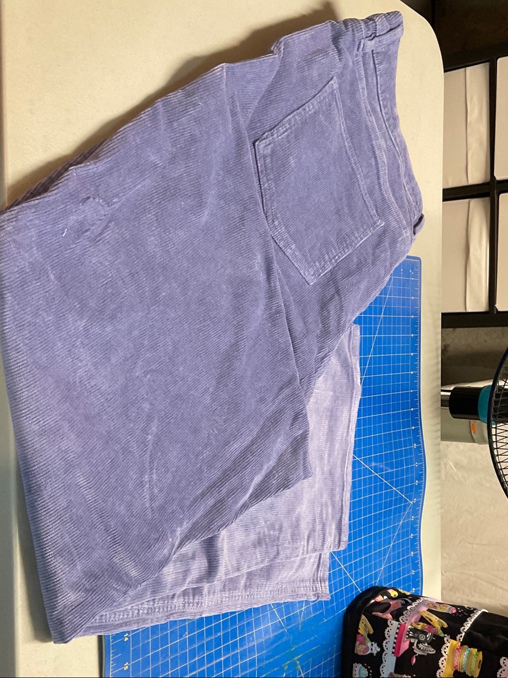Reitmans Lilac Corduroy Straight Leg Pants